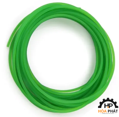 Dây đai Pu tròn rỗng phi 8-10-12mm Dây curoa PU phi