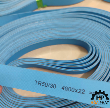 DÂY ĐAI HAI MẶT XANH DƯƠNG DÀY 3MM, 4MM, 6MM